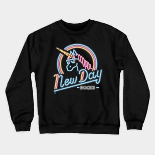 The New Day Neon Unicorn Crewneck Sweatshirt